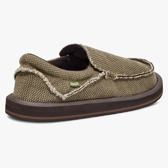 LSanuk Brown Loafers Slip-Ons Casual Comfort - Picture 4 of 6